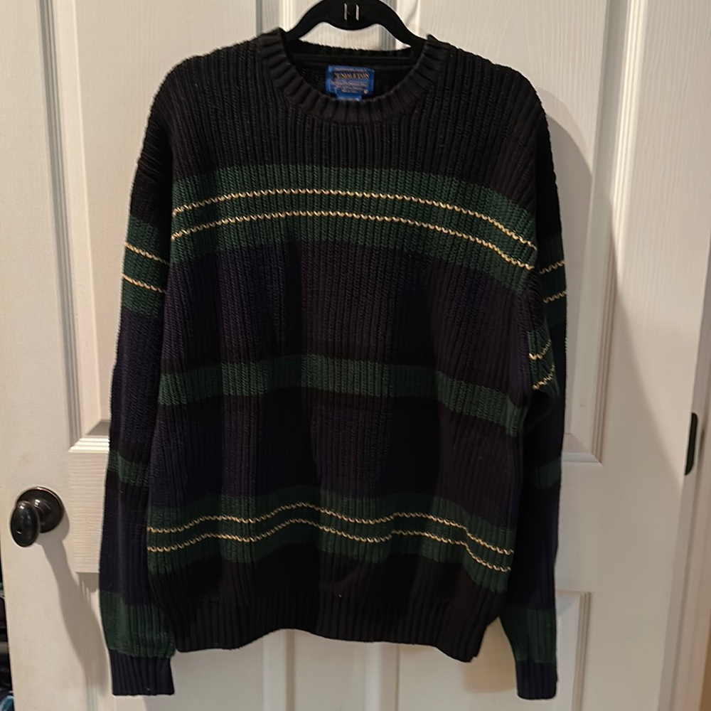 Pendleton sweater, crewneck